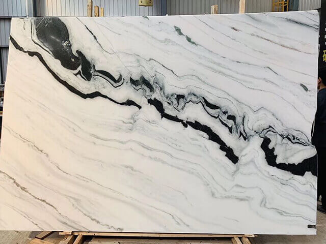 Panda white marble