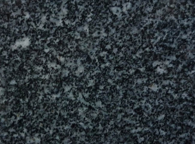 Indian black granite white cotton