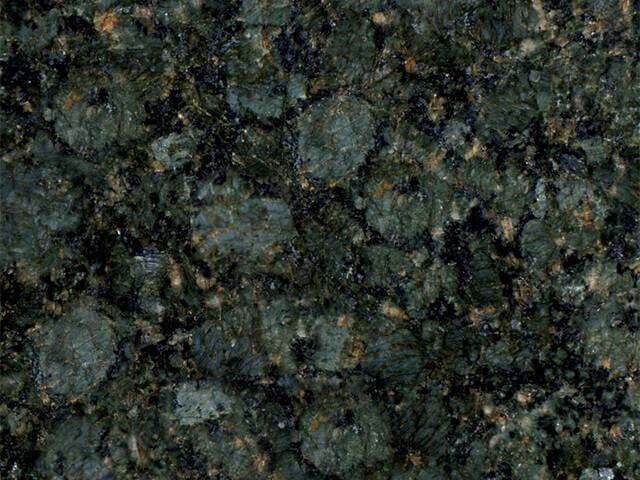 Green butterfly granite